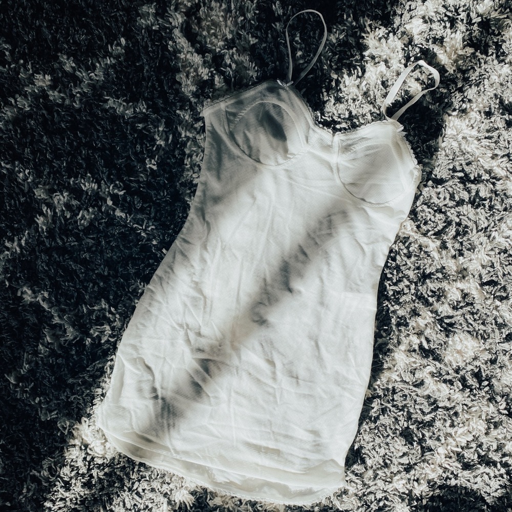WHITE CHEMISE NWT